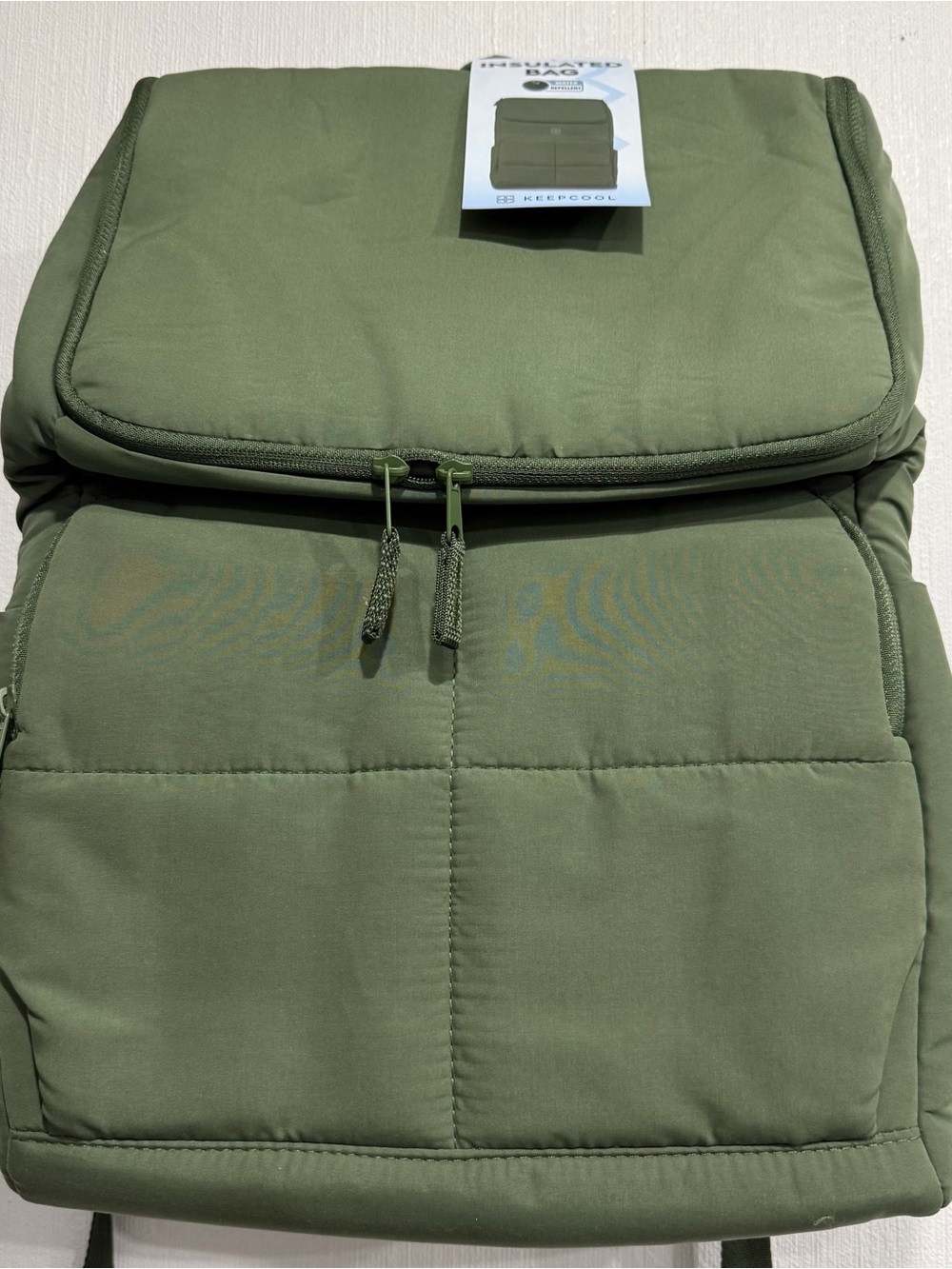 Unbranded Olive Green Men's Padded Backpack